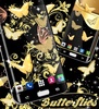 Gold butterfly live wallpaper screenshot 3