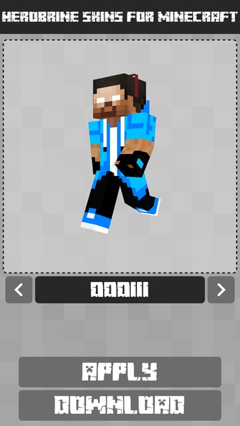Herobrine Skins for Minecraft PE - Preview 4