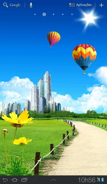 City blue sky HD - Preview 1