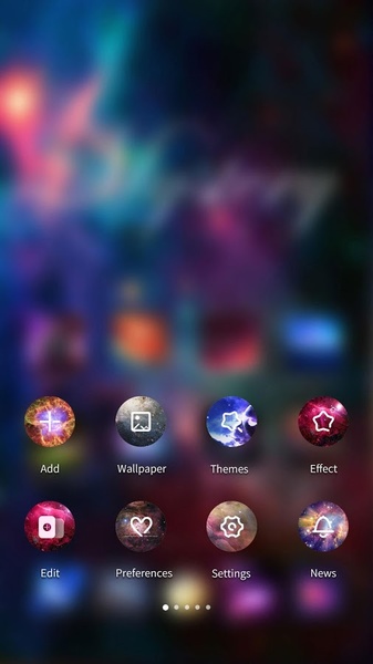 Mystery GOLauncher EX Theme - Preview 1