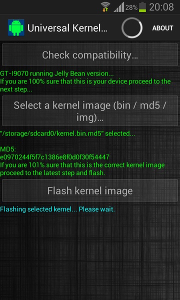 Universal Kernel Flash - Preview 2