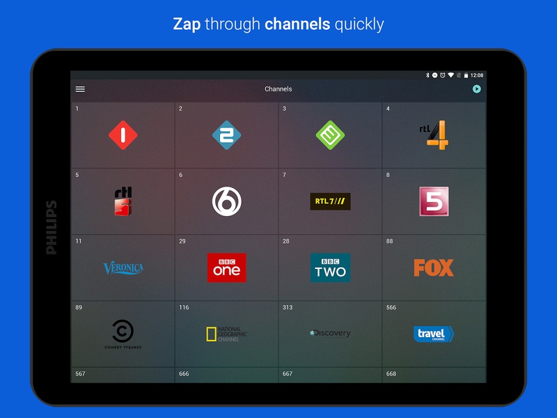 Philips tv deals remote app