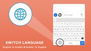 Arabic English Keyboard screenshot 1