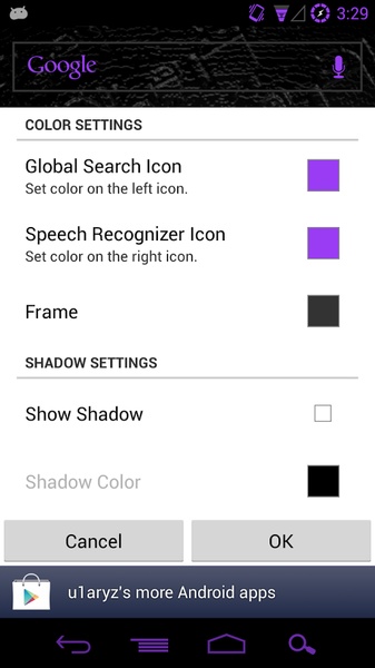 Custom ICS Search Widget - Preview 3