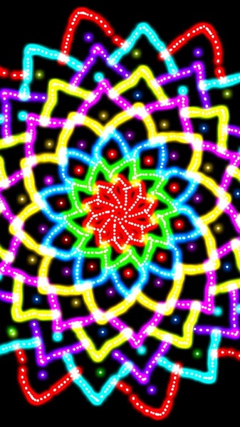 Glow Spin Art - Preview 3