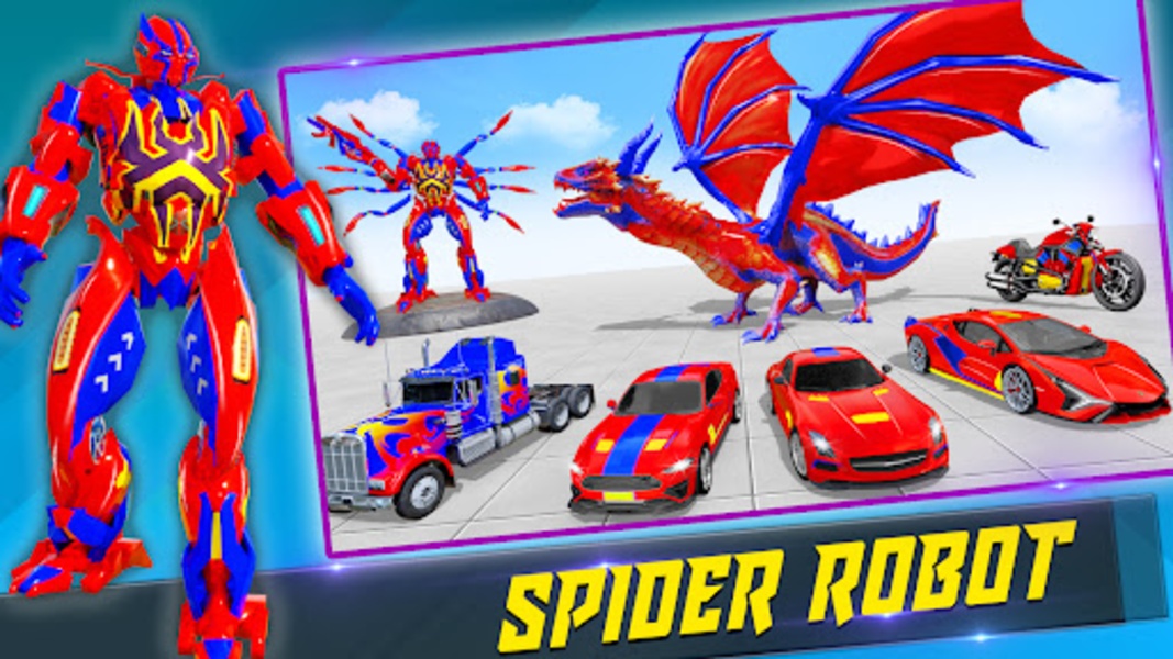 Spider Robot Transform - Preview 8