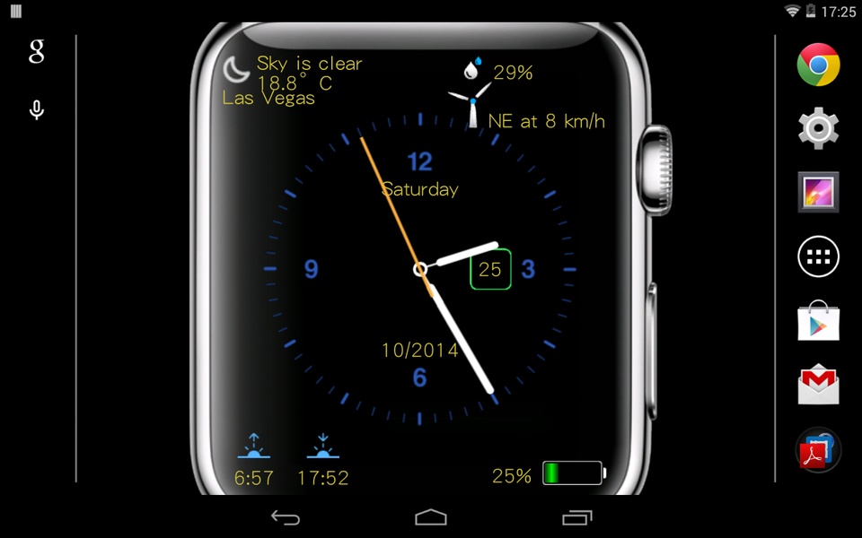 MyWatch Live Wallpaper - Preview 2
