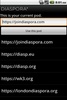 Diaspora Webclient screenshot 1