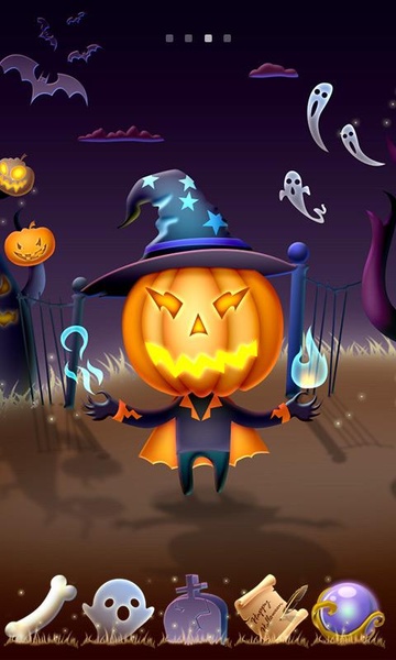 pumpkinhead GOLauncher EX Theme - Preview 4