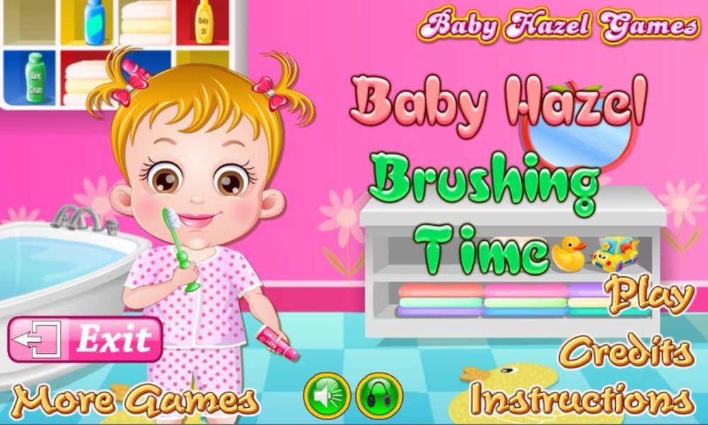 Baby Hazel Brushing Time - Preview 5