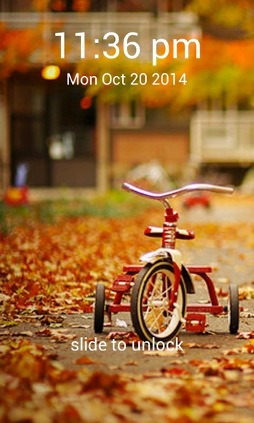 Lock Screen Slider - Slide to unlock - Preview 2