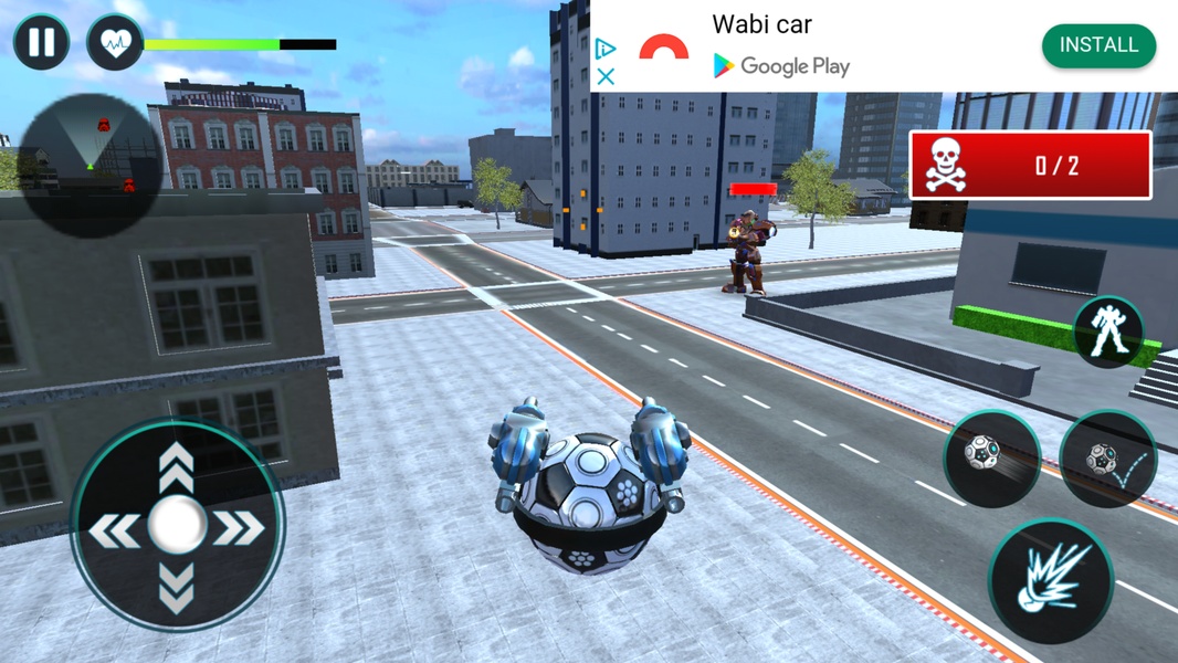 Foot ball Robot Car Transform - Preview 6