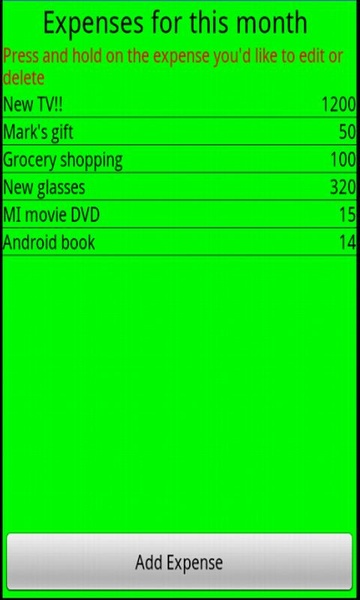 Budget Helper - Preview 2