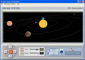 Solar System 3D Simulator screenshot 2