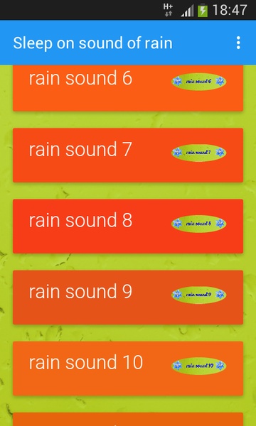 Sleep on sound of rain - Preview 3