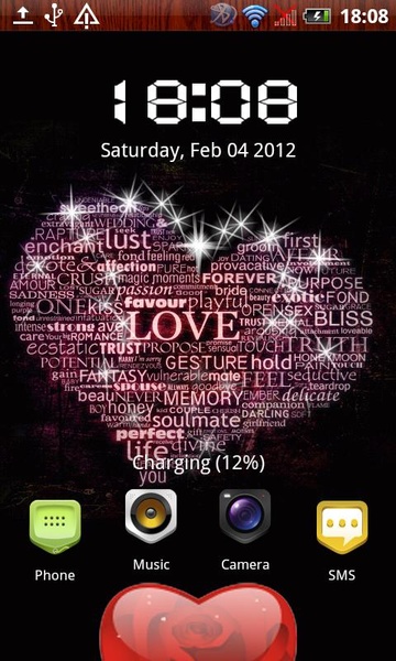 SweetHeartFreeMagicLockerTheme - Preview 1