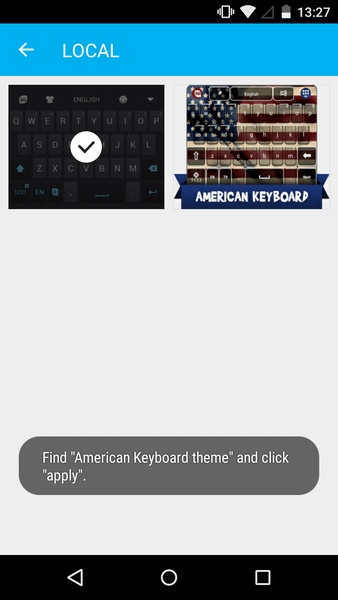 American Keyboard Theme - Preview 4