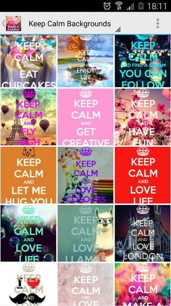 Keep Calm Backgrounds - Preview 1