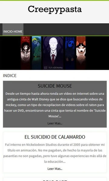Creepypastas - Preview 1