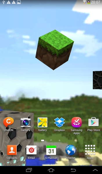 Blockcraft Live Wallpaper (Free) - Preview 2