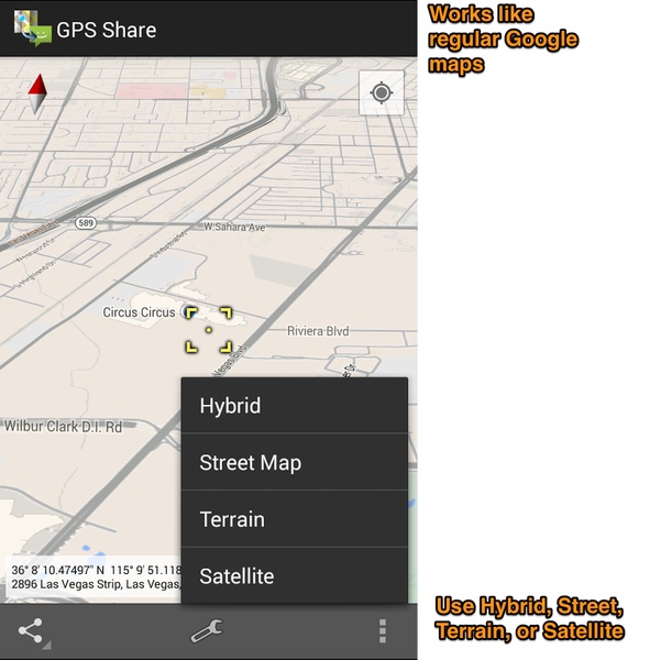 GPS Share - Preview 3