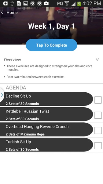 6 Six Pack Abs & Core Workouts - Preview 3