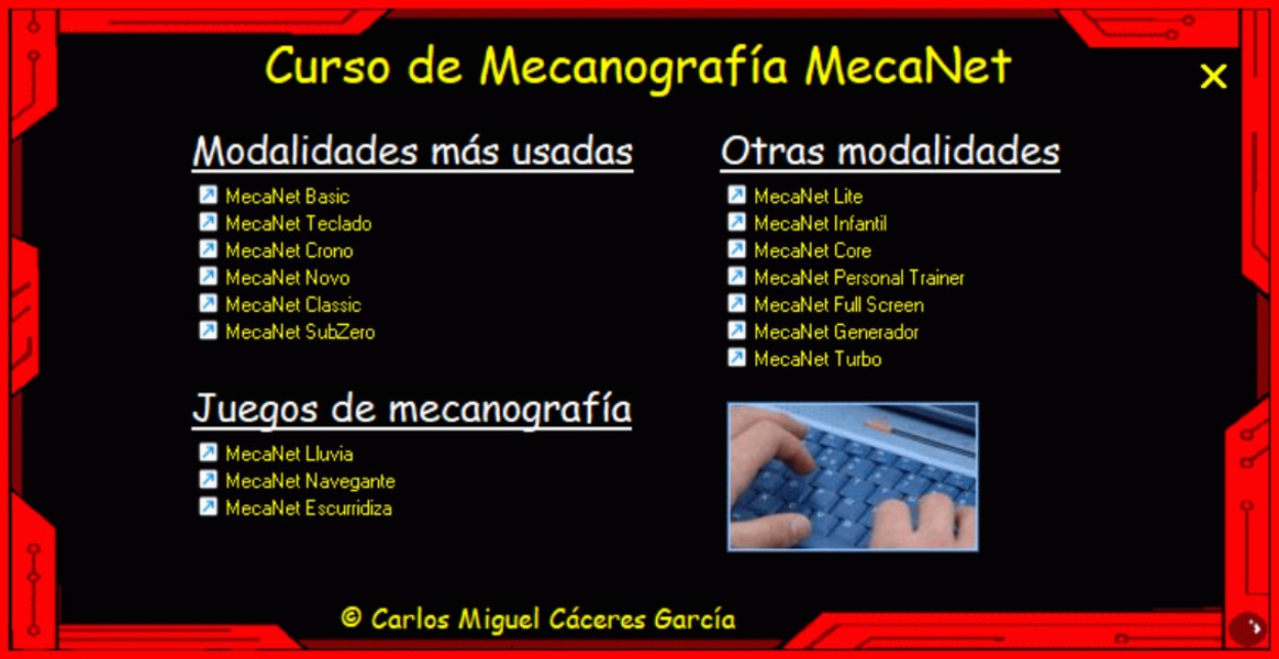 Curso de digitação grátis, Tutor de teclado