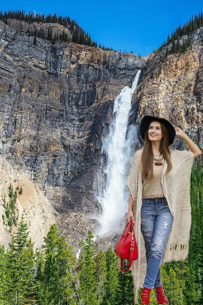 Waterfall Photo Background - Preview 1