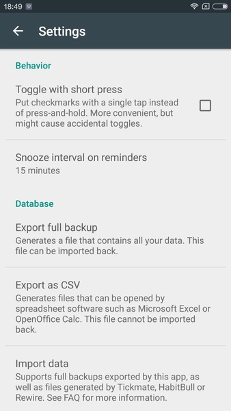 Loop Habit Tracker - Preview 5