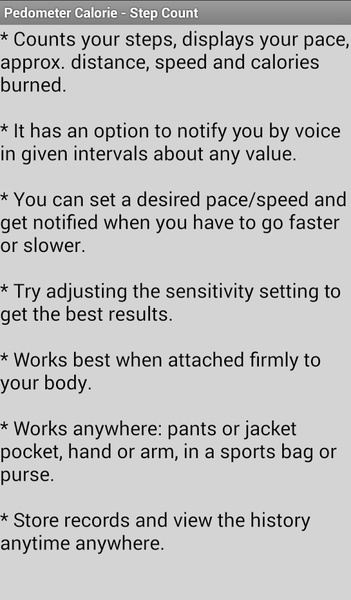 Pedometer Calorie - Step Count - Preview 2