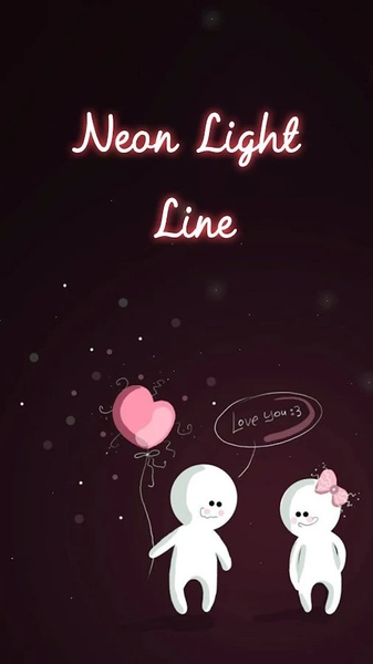 Neon Light Line Theme - Preview 2