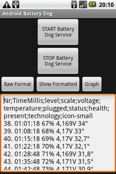 Android Battery Dog - Preview 2