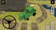 Harvester Driving 3D: Unloading Wheat screenshot 3
