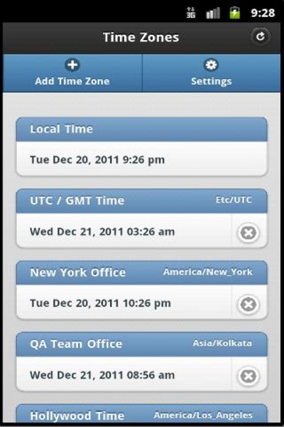 Time Zones - Preview 2