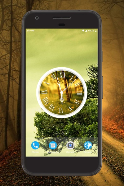 Forest Clock Live Wallpaper - Preview 3