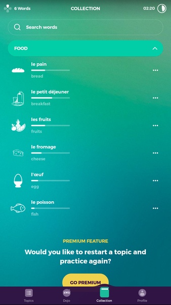 Drops: Learn French language and words for free - Preview 11