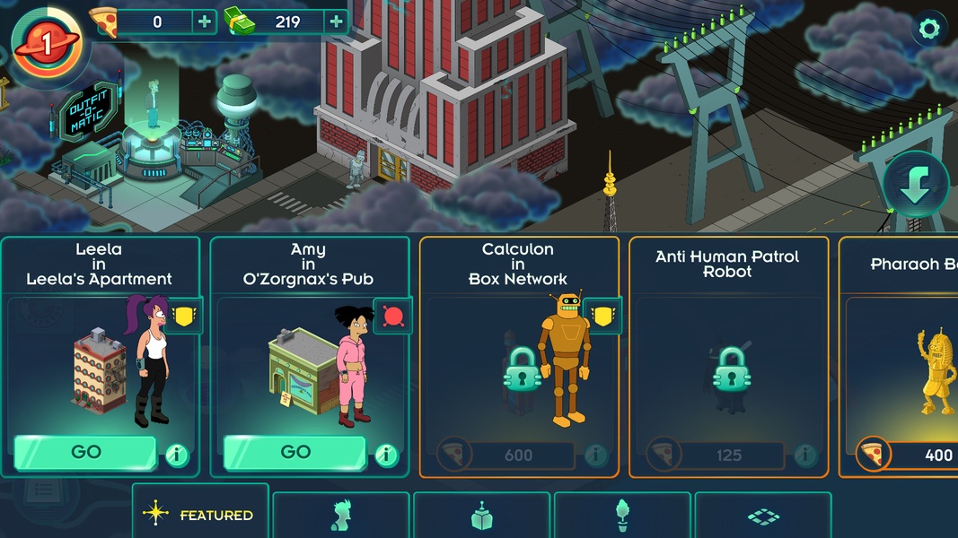 Futurama Worlds of Tomorrow - Preview 4