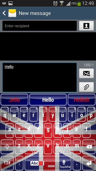United Kingdom Keyboard Theme - Preview 2
