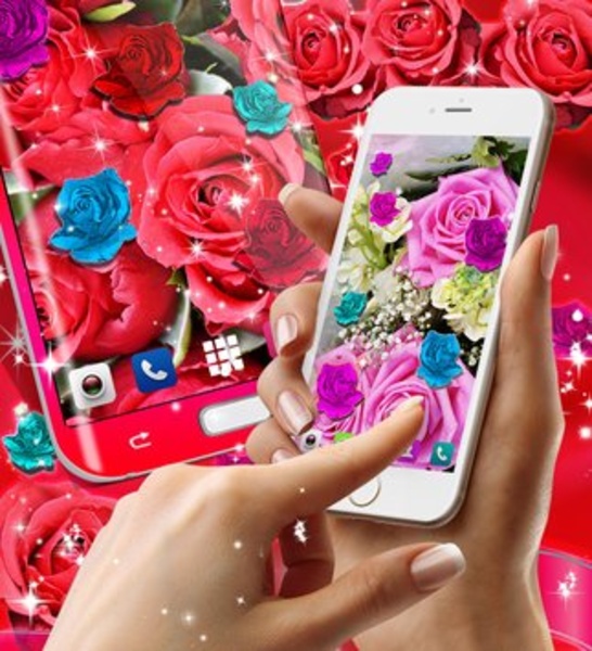 Rose live wallpaper 2017 - Preview 4