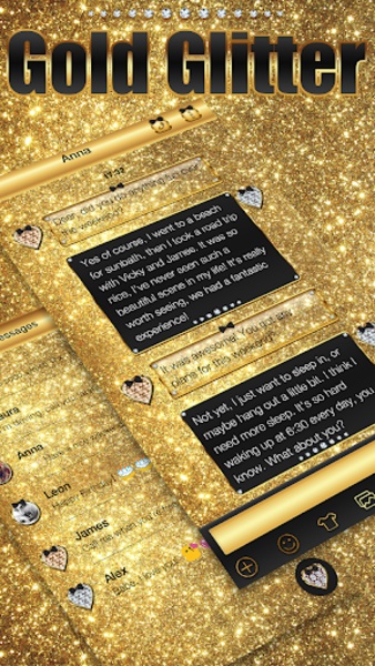 Gold Glitter - Preview 5