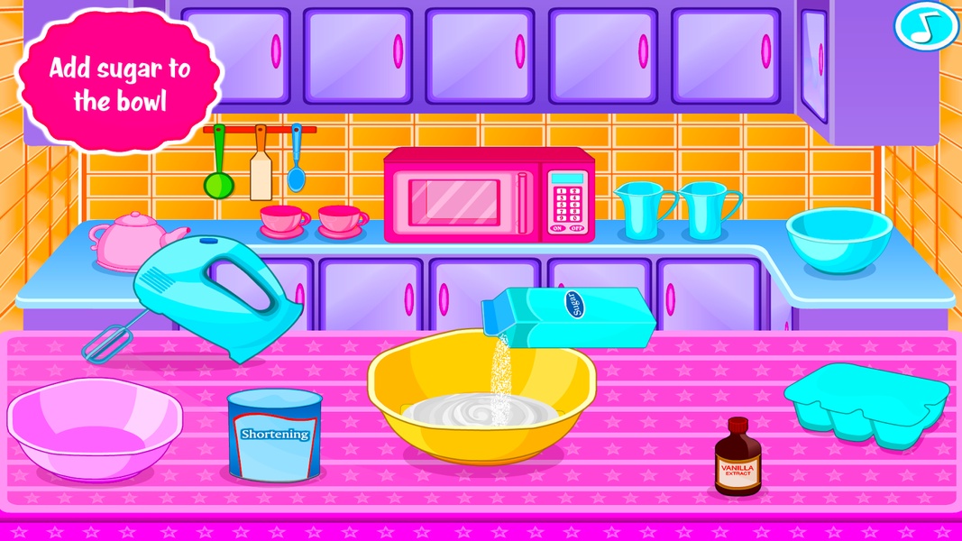 Biscoitos doces - jogos para meninas para Android - Baixe o APK na Uptodown