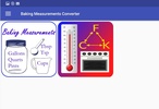 Baking Measurements and Temperature Converter screenshot 4