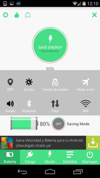 Battery Saver HD - Preview 3