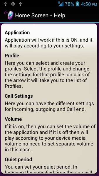 Call Notifier - Preview 2