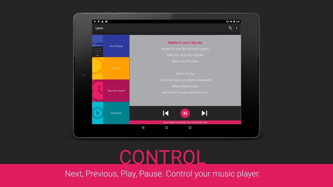 Lyrics para Android - Baixe o APK na Uptodown