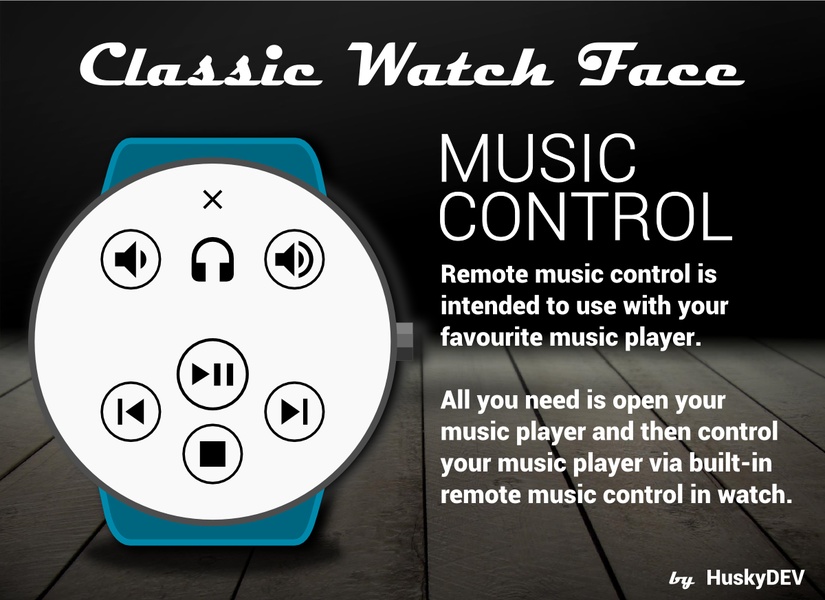 HuskyDEV Classic Watch Face - Preview 3