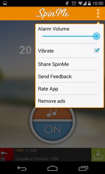 SpinMe Alarmclock - Preview 1