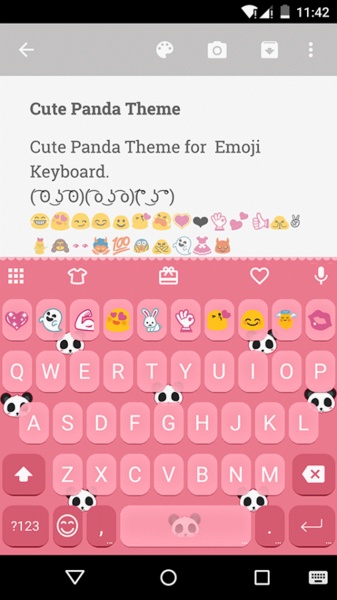 Cute Panda Theme - Preview 5