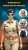 Woman Police Suit Photo Editor screenshot 5