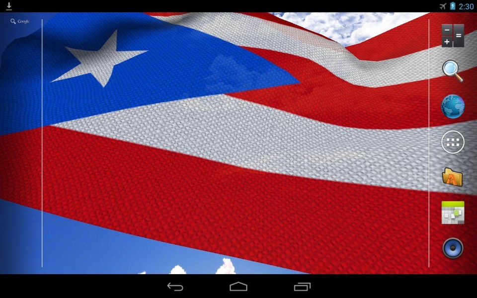 3D Puerto Rico Flag LWP - Preview 9
